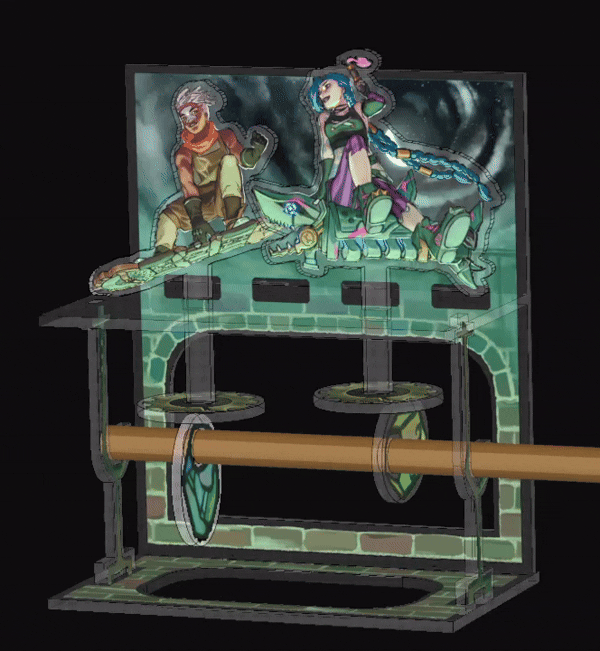 dancing with you zine merch CAD mockup